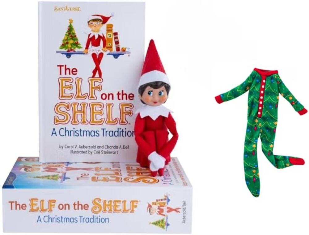 NWT The Elf on the Shelf Girl Scout Elf Claus Couture Good Night Sleep Bright